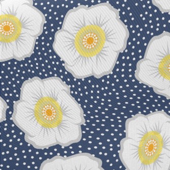 Fresh Big Flowers Twill