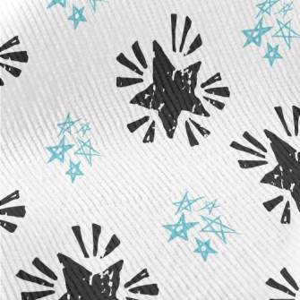 Radial Mottled Stars Standard Corduroy