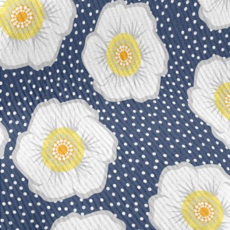 Fresh Big Flowers Standard Corduroy