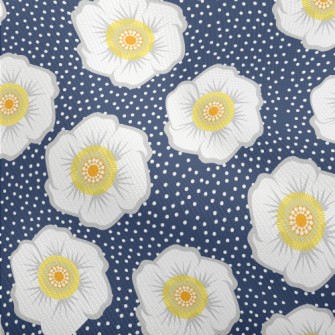 Fresh Big Flowers Dobby