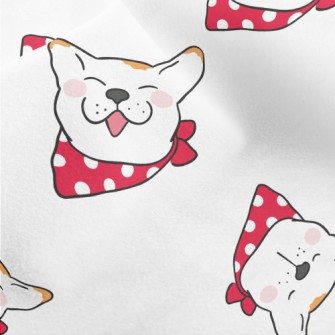 Deadly Smiley Dog Micro Fleece