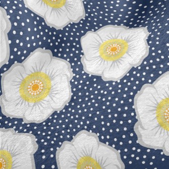 Fresh Big Flowers Minky