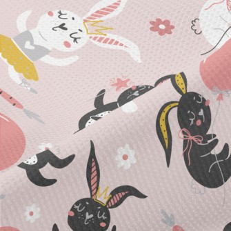 Rabbit Happy Carnival Piqué