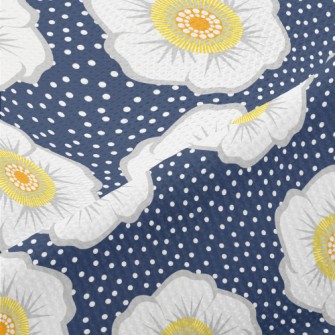 Fresh Big Flowers Piqué