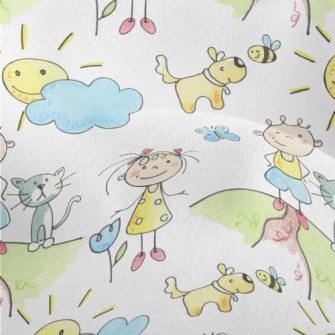 Outdoor Picnic Children Lightweight Performance Linen