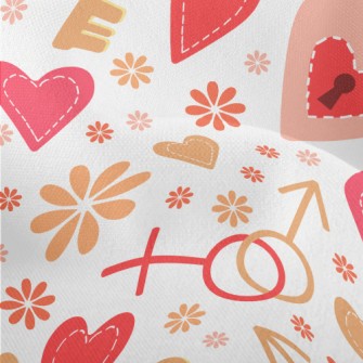 Love Lock And Key Lightweight Performance Linen