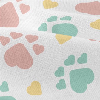 Heart Shape Palm Print Modern Jersey