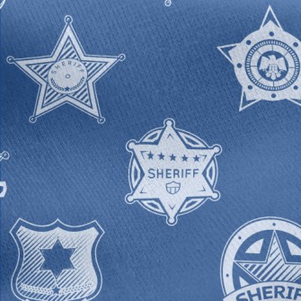 Handsome Police Medal Jersey Backed Fleece