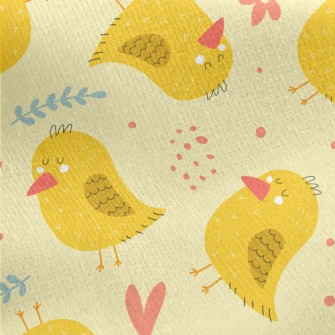 Laid Back Blush Chick Jersey Backed Fleece
