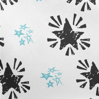 Radial Mottled Stars Pongee