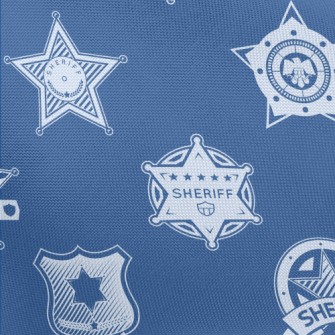Handsome Police Medal Pongee