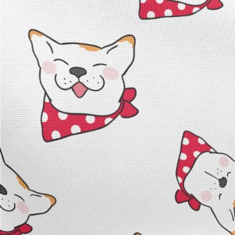 Deadly Smiley Dog Pongee