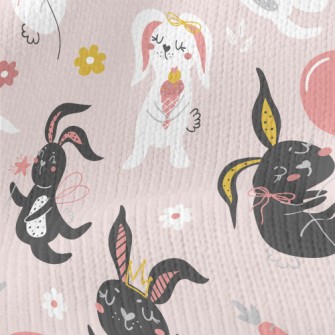 Rabbit Happy Carnival Stretch Jersey