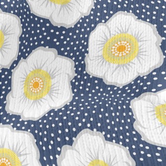 Fresh Big Flowers Stretch Jersey