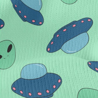 UFOs And Aliens Stretch Jersey