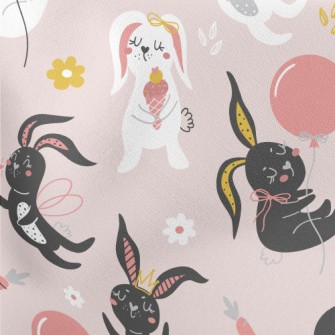 Rabbit Happy Carnival Lightweight Cotton Poplin