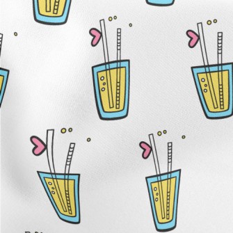 Lover's Drink Lightweight Cotton Poplin