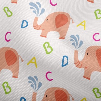 ABCD Elephant Sprays Water Dobby