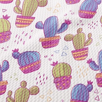 Mexican Cactus Birdseye Piqué