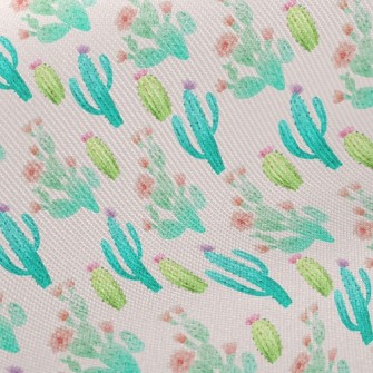Cactus Flower Family Twill