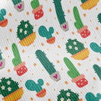 Beautiful Potted Cactus Standard Corduroy