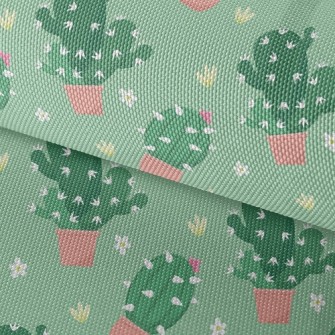 Prickly Cactus Potted Plant Waterproof Oxford