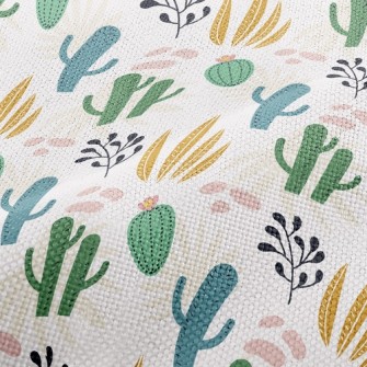 Happy Jumping Cactus Performance Linen