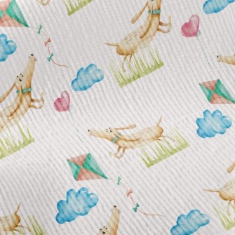 Dachshund Kite Balloon Standard Corduroy
