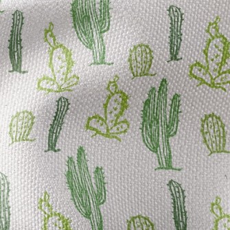 Desert Cactus Waterproof Canvas