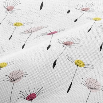 Dandelions Flying In The Air Performance Linen