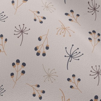 Autumn Flowers Chiffon