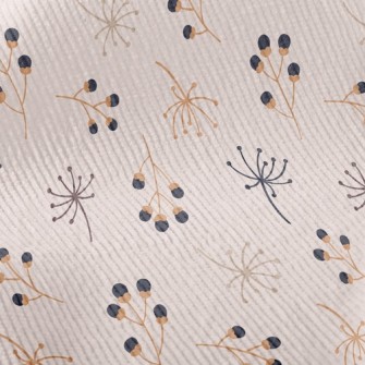 Autumn Flowers Standard Corduroy