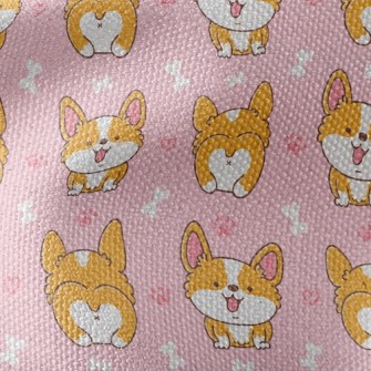 Sexy Butt Corgi Waterproof Canvas