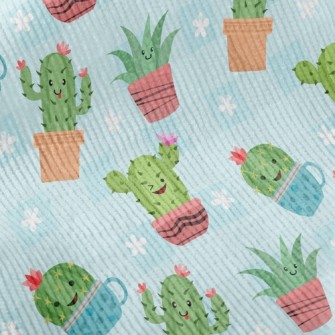 Funny Expression Cactus Standard Corduroy