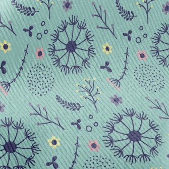 Dandelions And Flowers Standard Corduroy