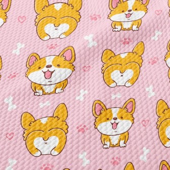 Sexy Butt Corgi Birdseye Piqué