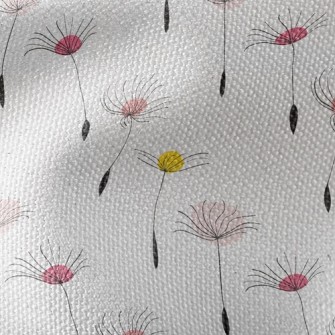Dandelions Flying In The Air Waterproof Canvas