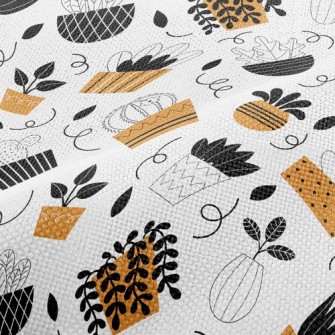 Indoor Succulent Potted Plants Performance Linen