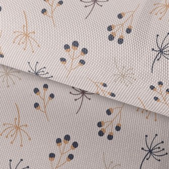 Autumn Flowers Waterproof Oxford