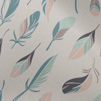Falling Feathers Chiffon