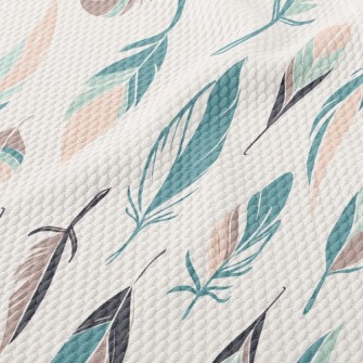 Falling Feathers Birdseye Piqué