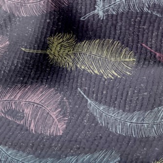 Line Feathers Terry