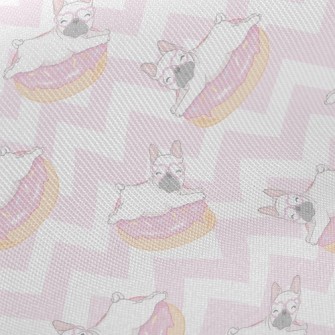 French Dou And Wavy Donuts Twill