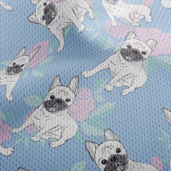 Rose And Bulldog Athletic Mesh Flat Back