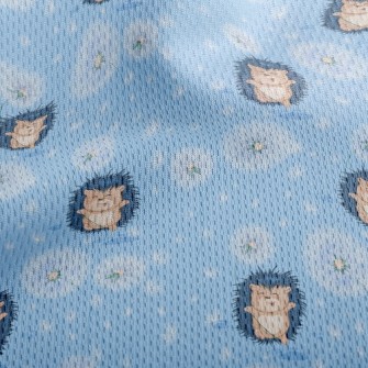 Dandelion And Hedgehog Athletic Mesh Flat Back