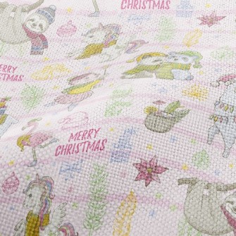 Animals Celebrate Christmas Performance Linen
