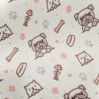 Cats And Dogs Baseball Game Standard Corduroy