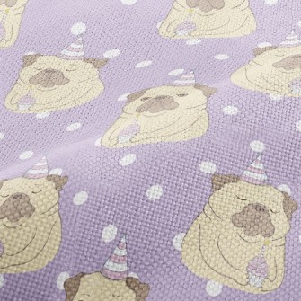 Bulldog Celebrates Birthday Performance Linen