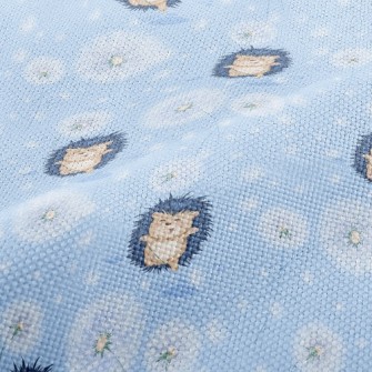 Dandelion And Hedgehog Performance Linen