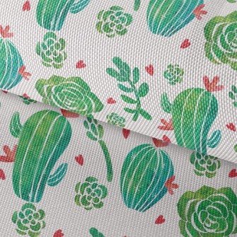 Love Cactus Rose Waterproof Oxford